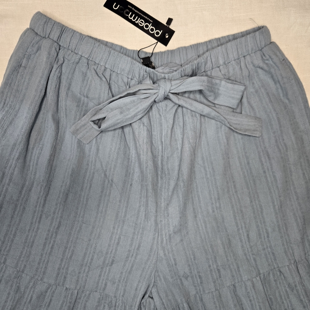 Papermoon wide leg palazzo ruffle pants - Picture 8 of 8